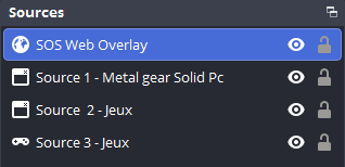 Sources OBS